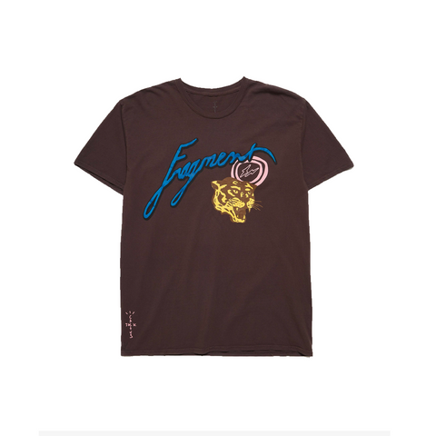 travis scott x fragments icons tee brown