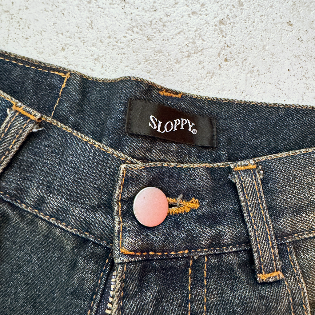 Acid Washed Slouchy Shorts (One Size)