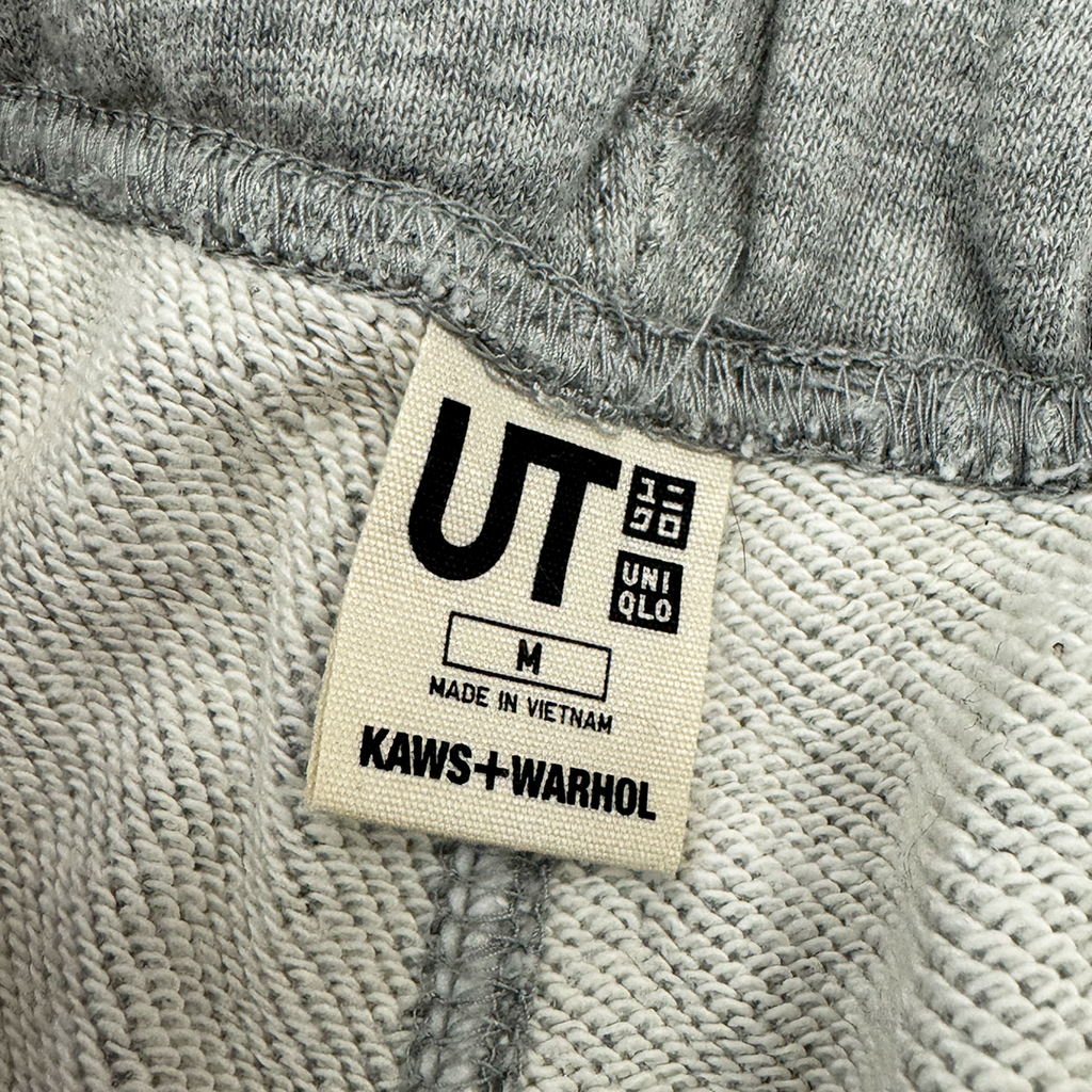 Uniqlo x Kaws x Andy Warhol Jogger Pants Grey (M)