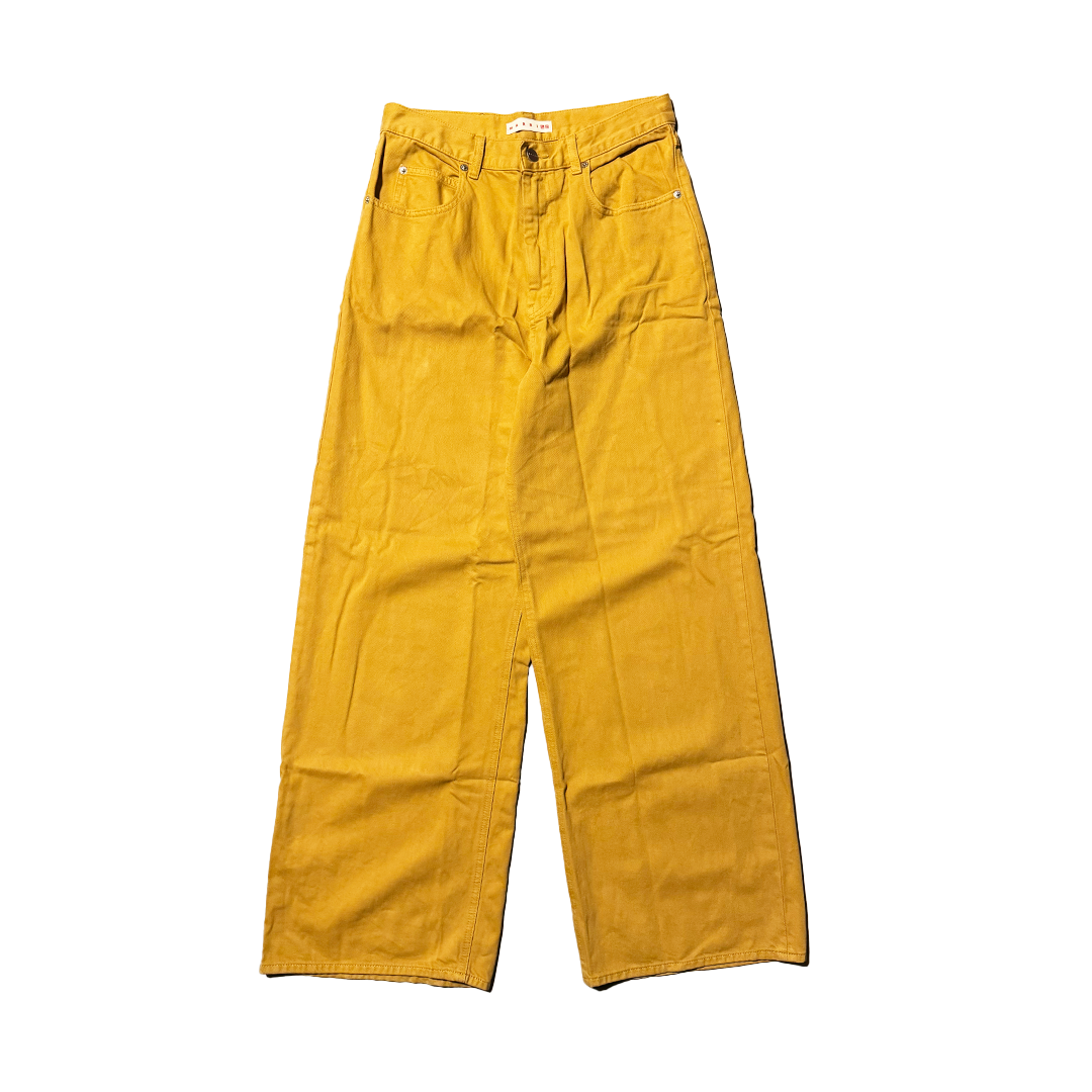 Marni x Uniqlo Mustard Baggy Denim (JAP 26)