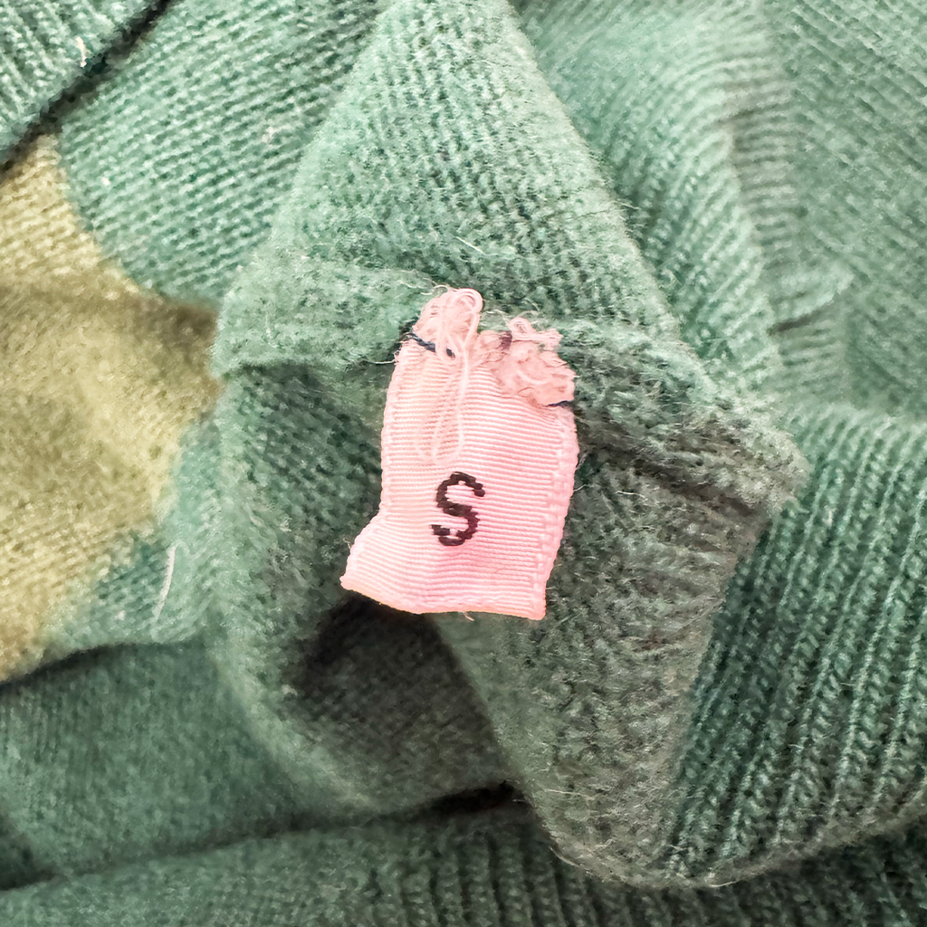 Valentino Vintage Green Cashmere Sweater (S)