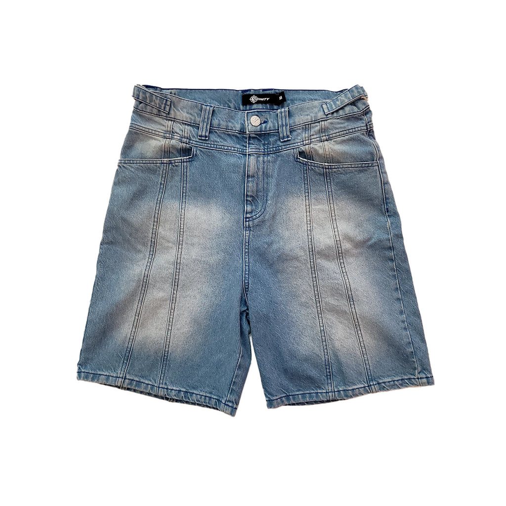 Vicinity Light Blue V Jorts Shorts (M)