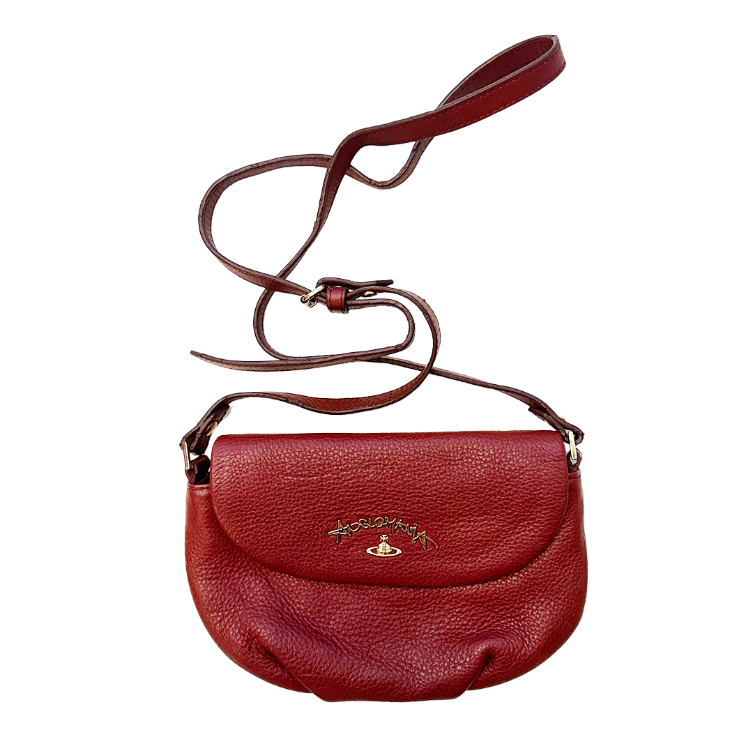 Vivienne Westwood Anglomania Bordeaux Sling Bag