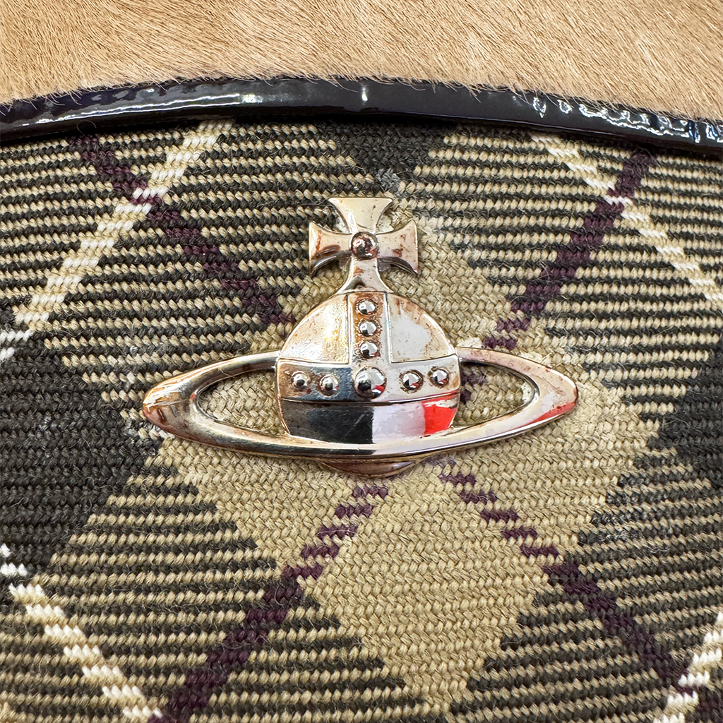 Vivienne Westwood Early Tartan Check Handbag