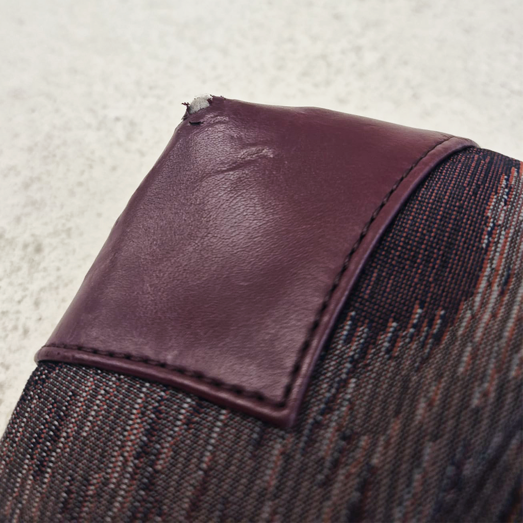 Vivienne Westwood Small Bordeaux Leopard Handbag