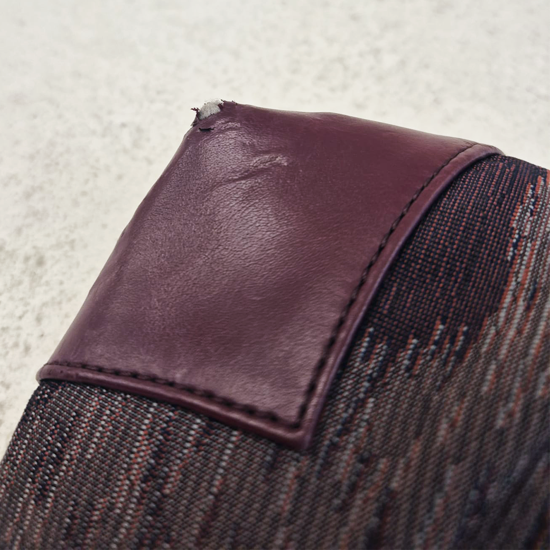 Vivienne Westwood Small Bordeaux Leopard Handbag