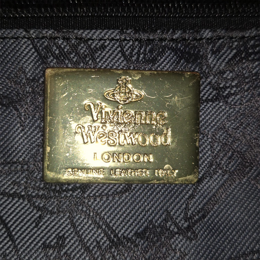 Vivienne Westwood Large Boston Tartan Bag