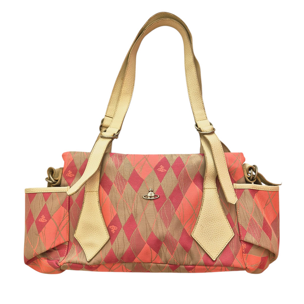 Vivienne Westwood Pink Argyle Bag