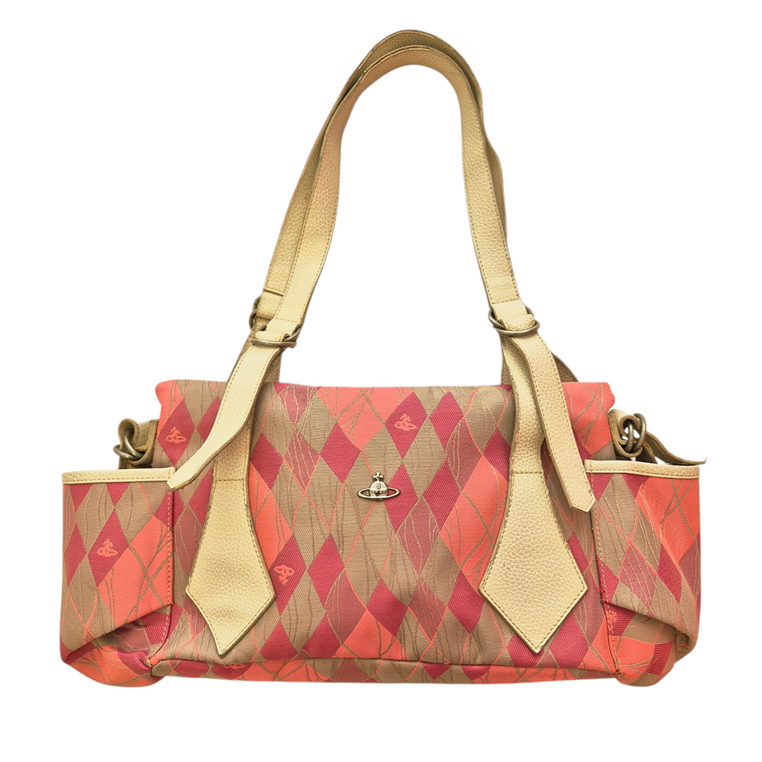 Vivienne Westwood Pink Argyle Bag