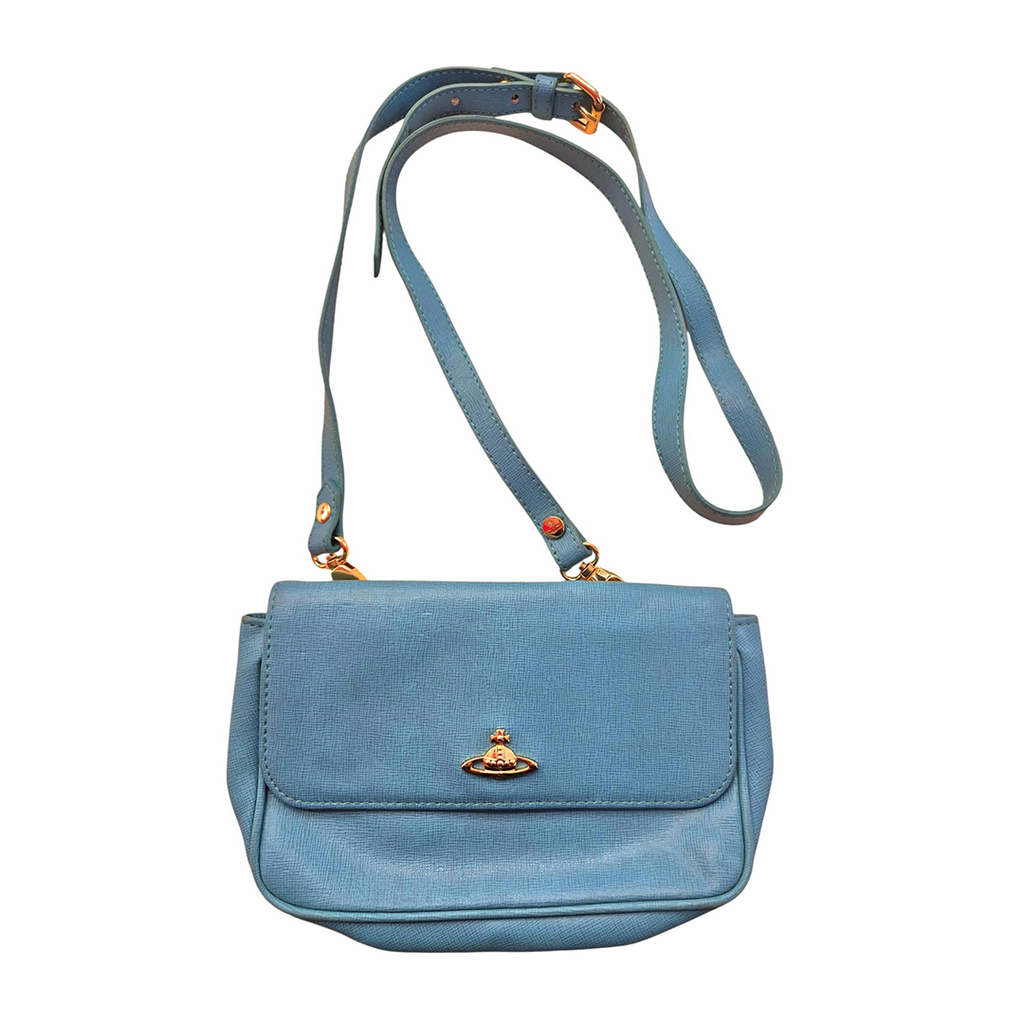 Vivienne Westwood Blue Purse Shoulder Bag