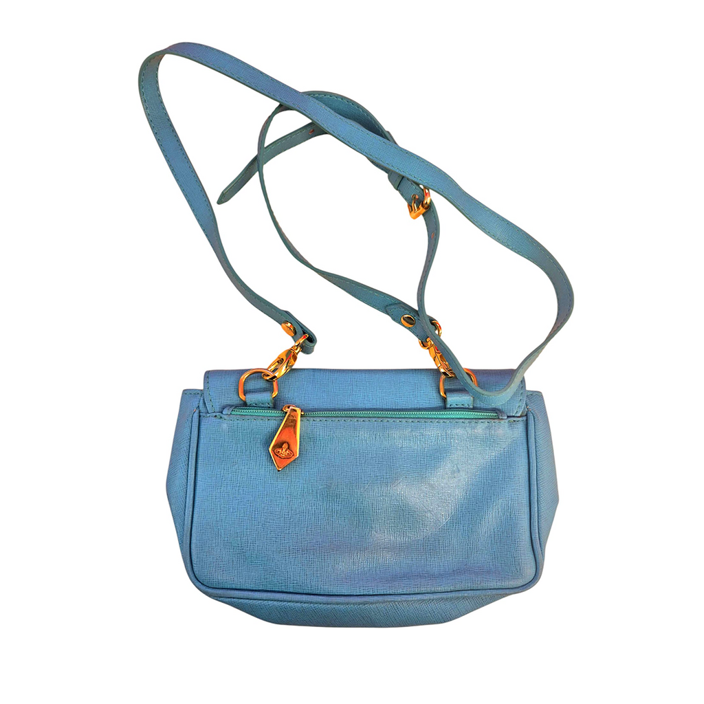 Vivienne Westwood Blue Purse Shoulder Bag