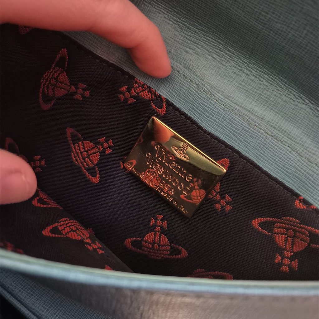 Vivienne Westwood Blue Purse Shoulder Bag