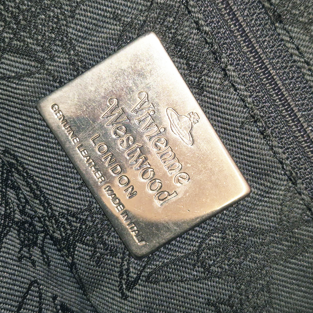 Vivienne Westwood Red Argyle St-Tropez Bag