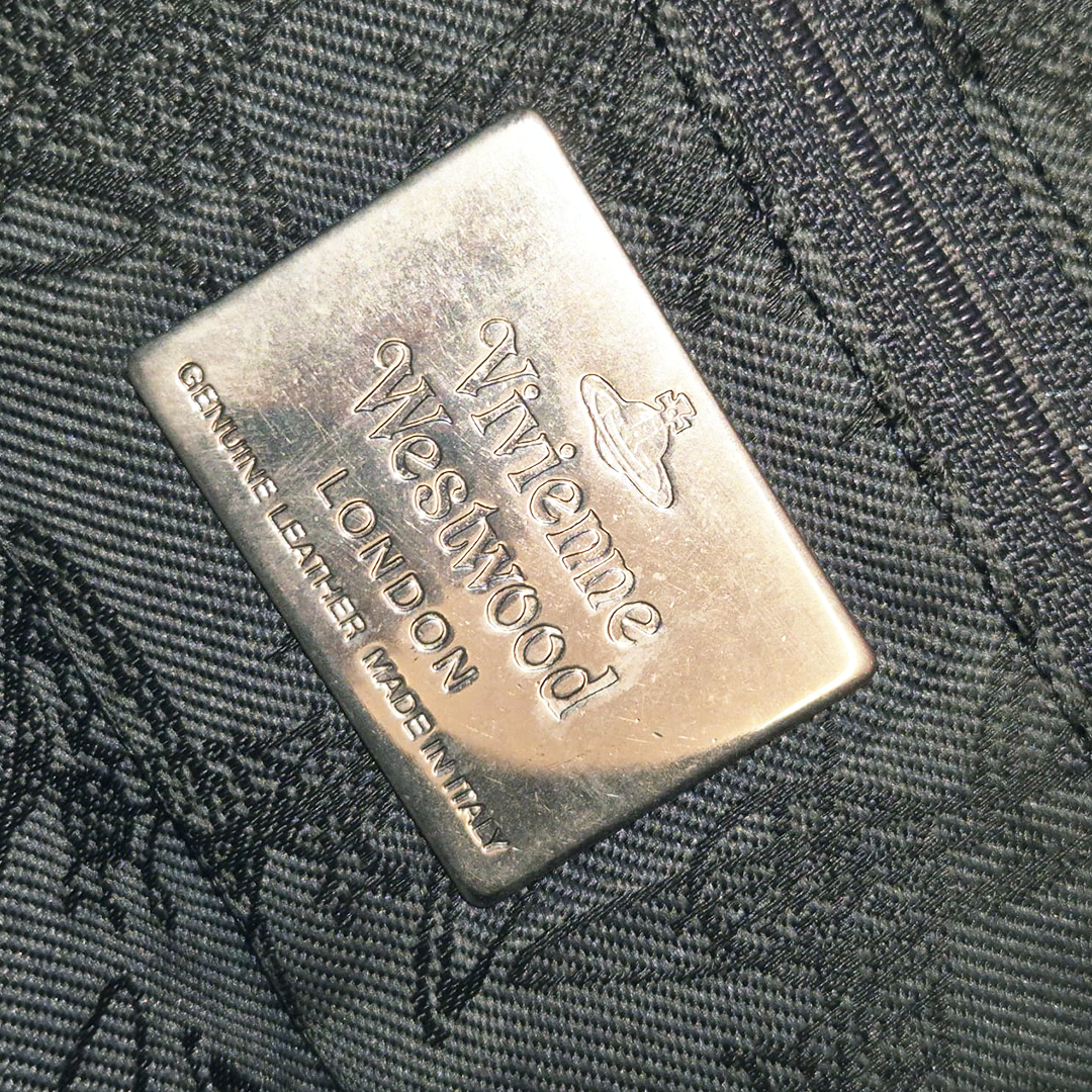 Vivienne Westwood Red Argyle St-Tropez Bag