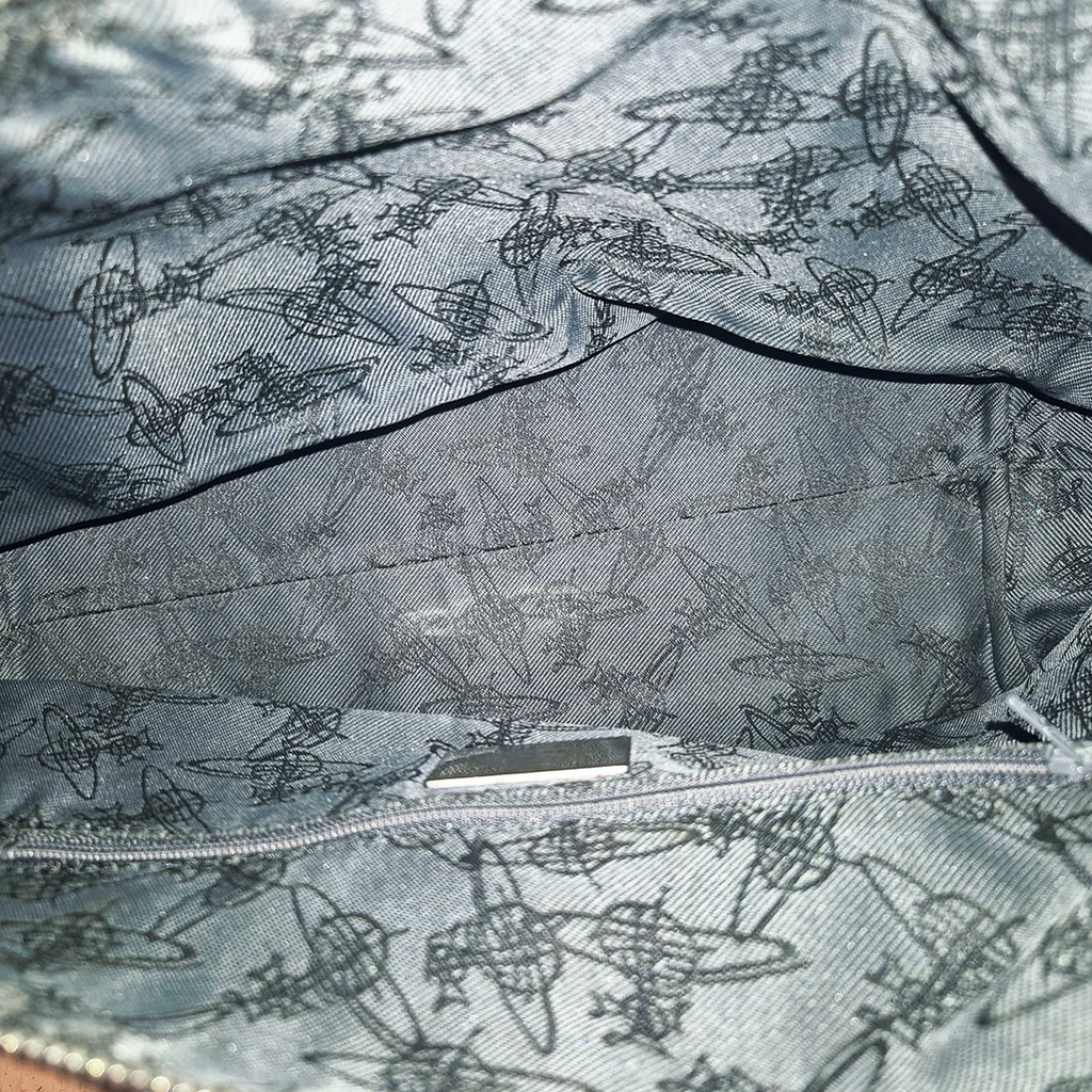 Vivienne Westwood Red Argyle St-Tropez Bag