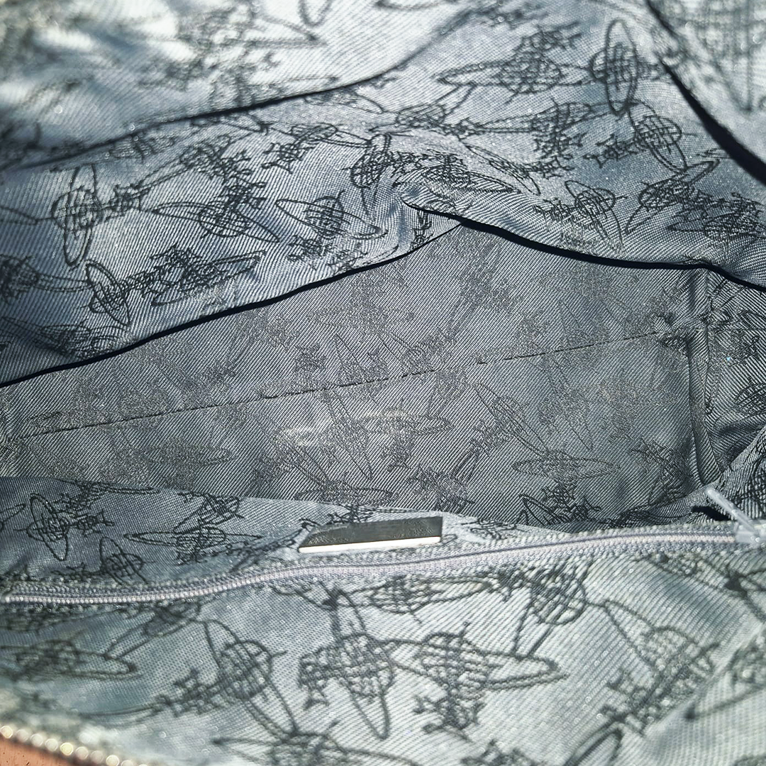 Vivienne Westwood Red Argyle St-Tropez Bag