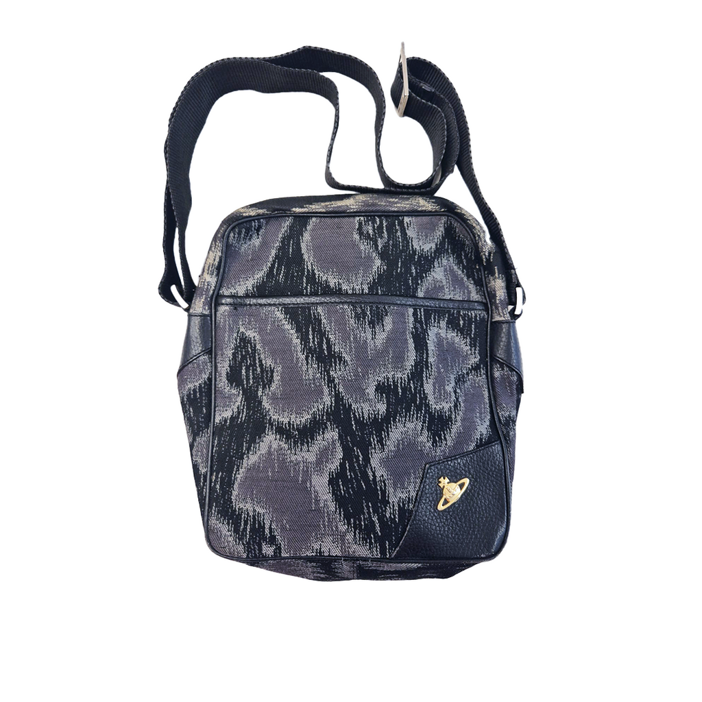 Vivienne Westwood Black Crossbody Sling Bag