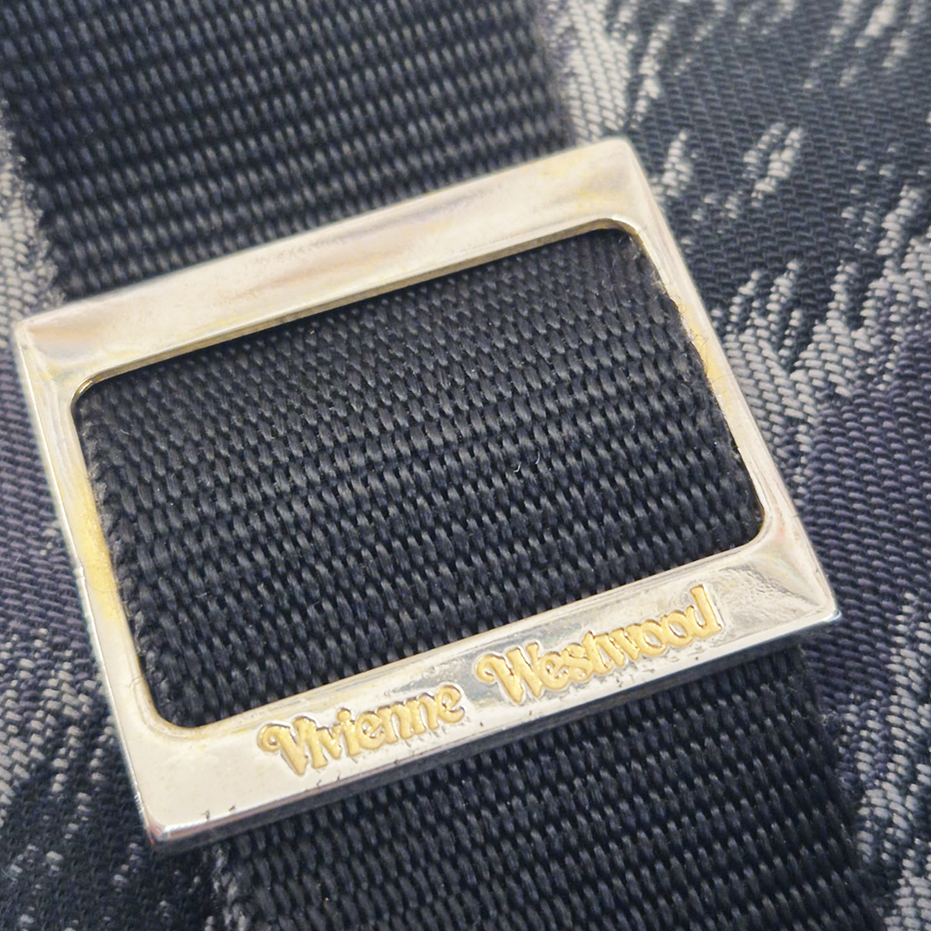 Vivienne Westwood Black Crossbody Sling Bag