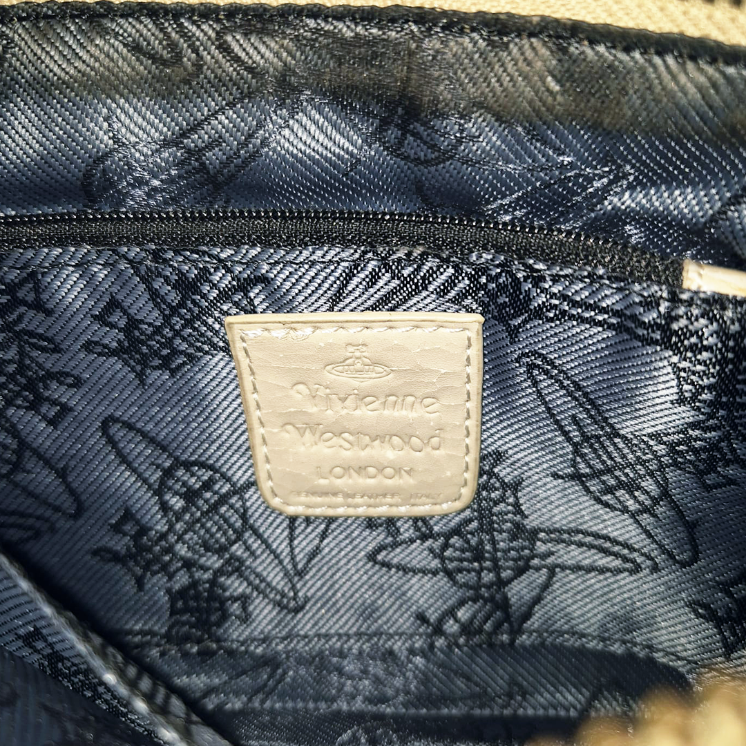 Vivienne Westwood Snake Clutch Bag