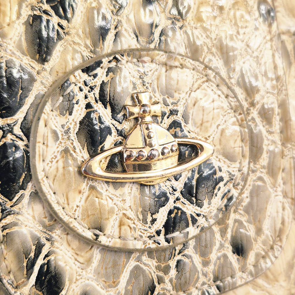 Vivienne Westwood Snake Clutch Bag