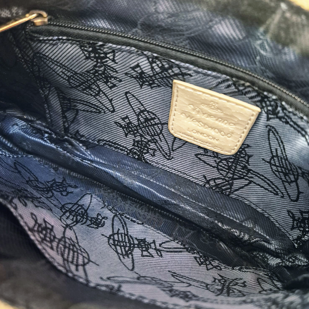 Vivienne Westwood Snake Clutch Bag