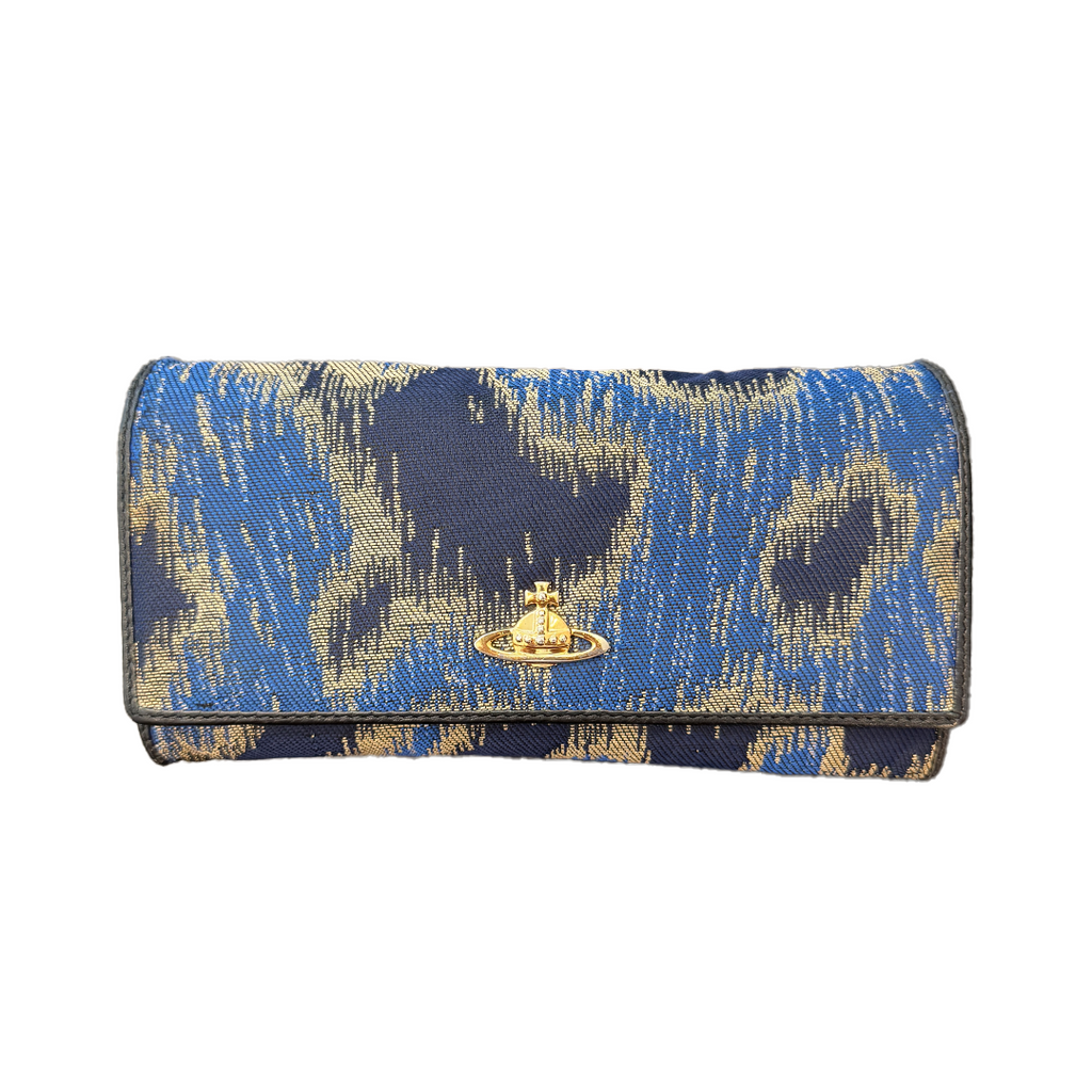 Vivienne Westwood Long Wallet Blue