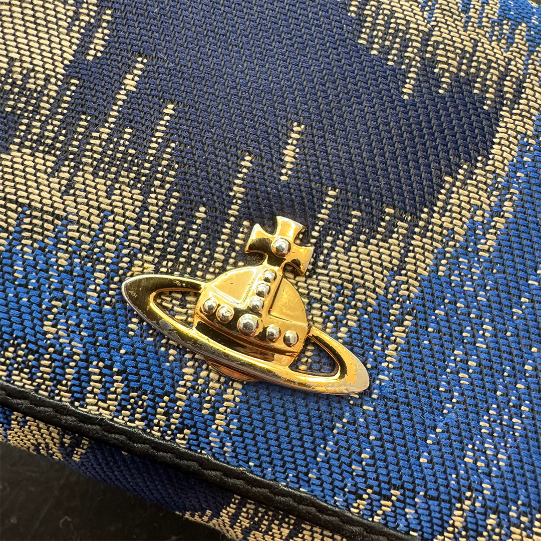 Vivienne Westwood Long Wallet Blue