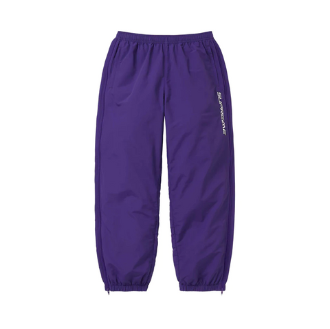 supreme warm up pant purple