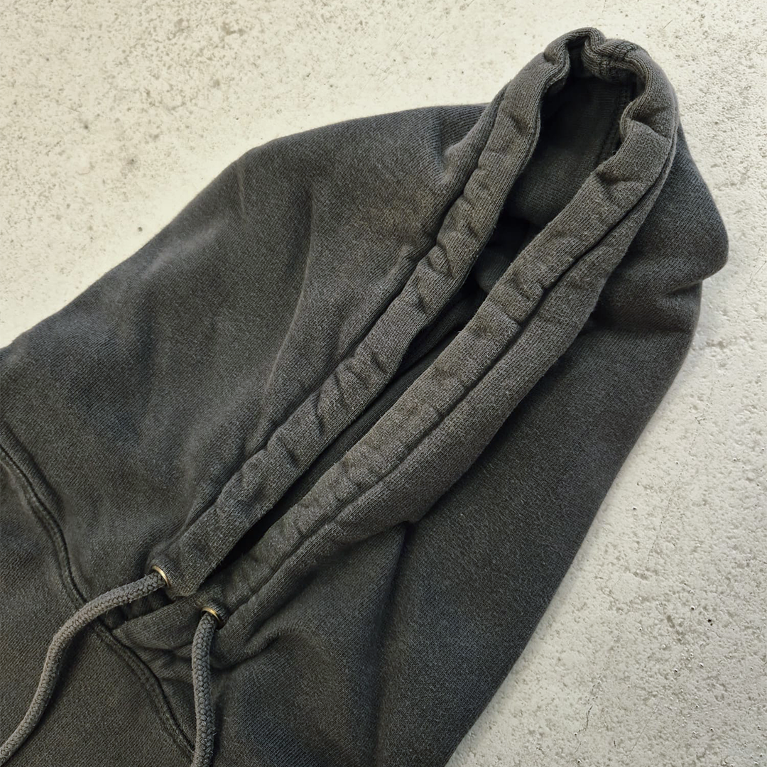 Wasted Paris Gothic Logo Grey Hoodie (S)