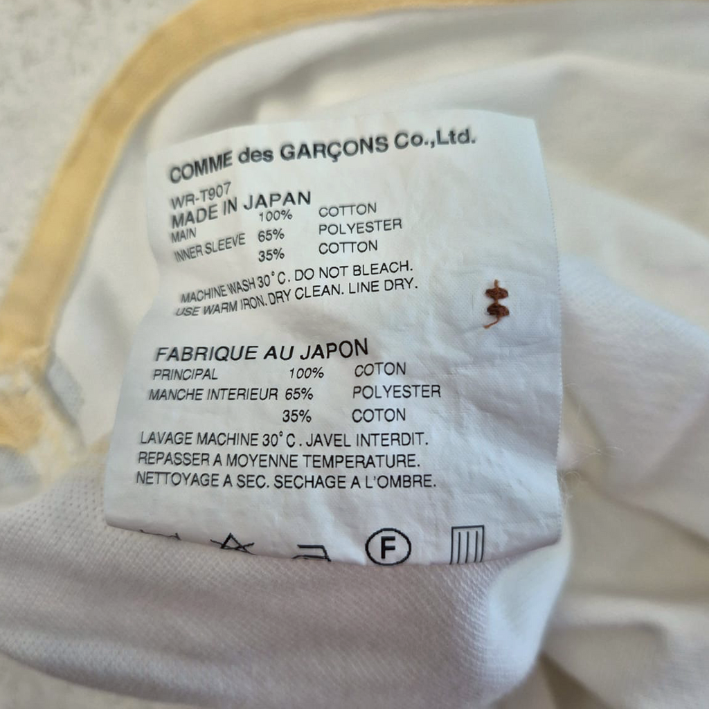 EYE Watanabe x Carhartt White S/S Polo (S)