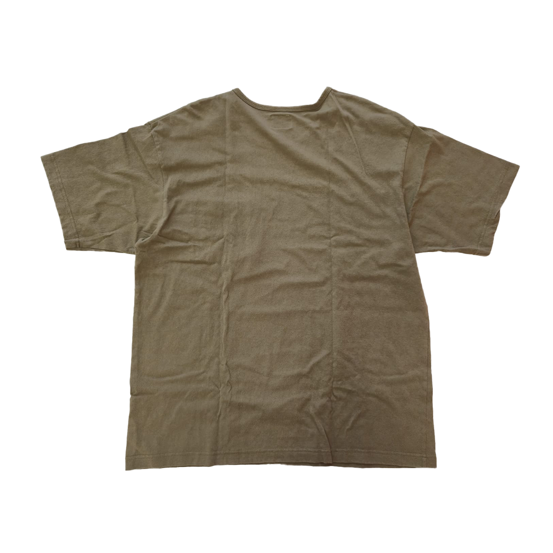 WTAPS Blank SS:U-Neck Olive Tee (L)
