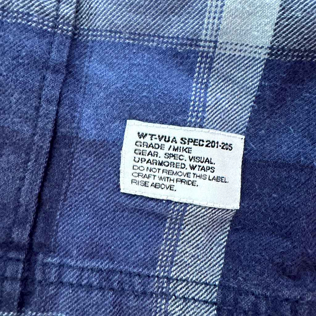 WTAPS Check Flannel L/S Shirt (M)