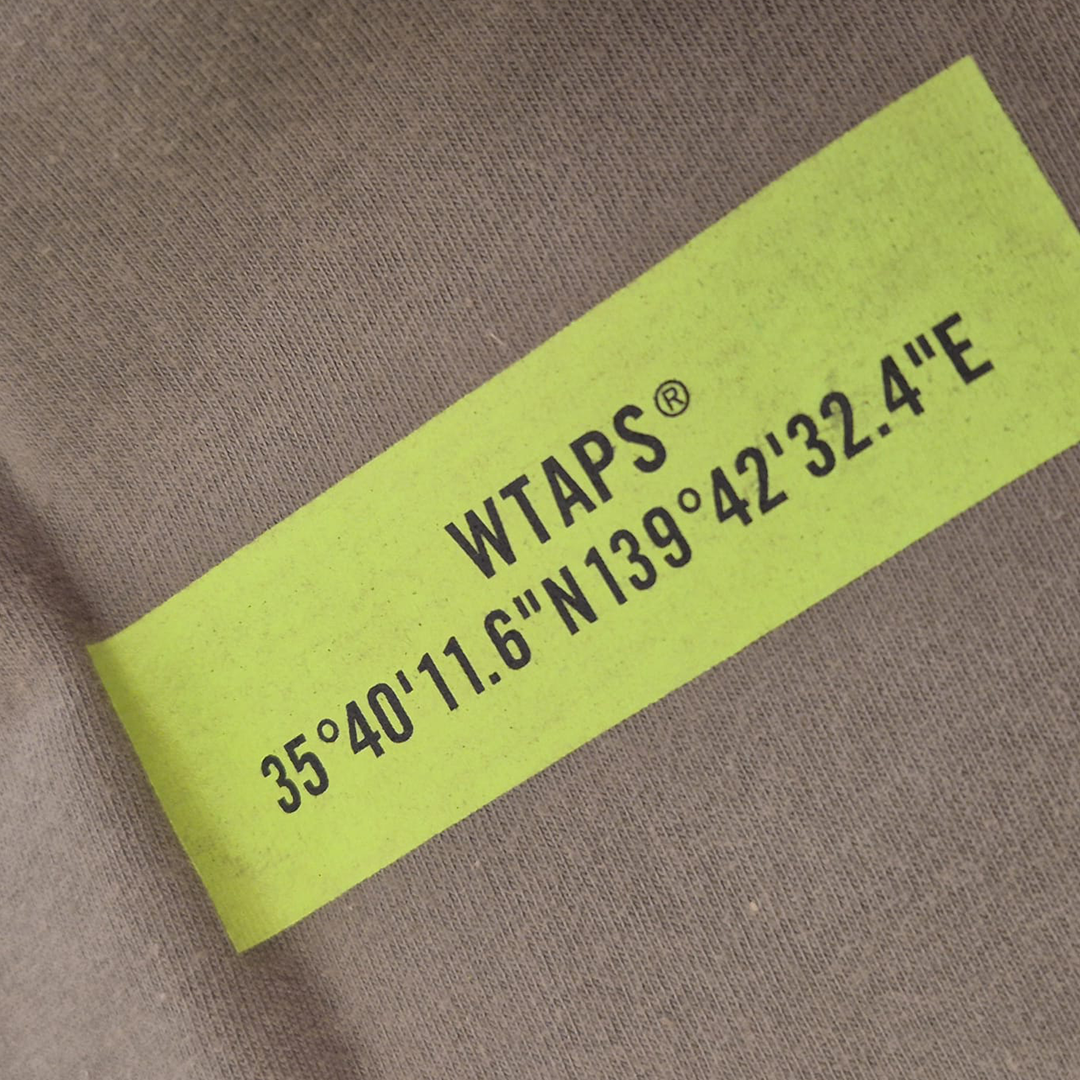 WTAPS Coordinates Kaki Tee (02)