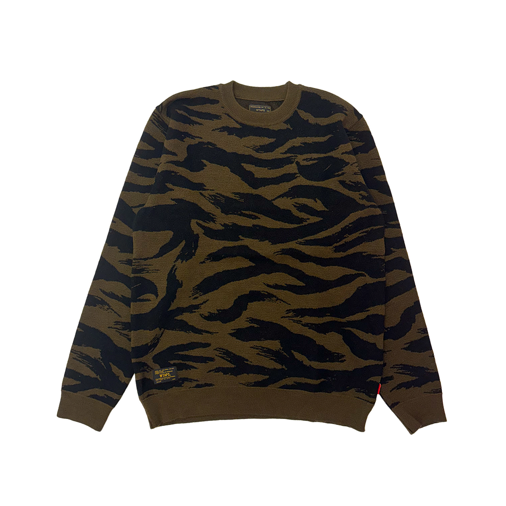 WTAPS Brown Military Knit (3)