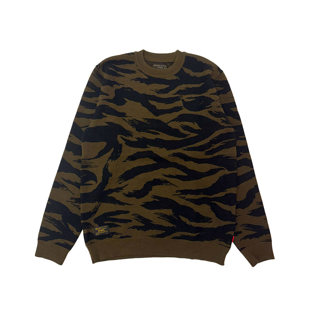 WTAPS Brown Military Knit (3)