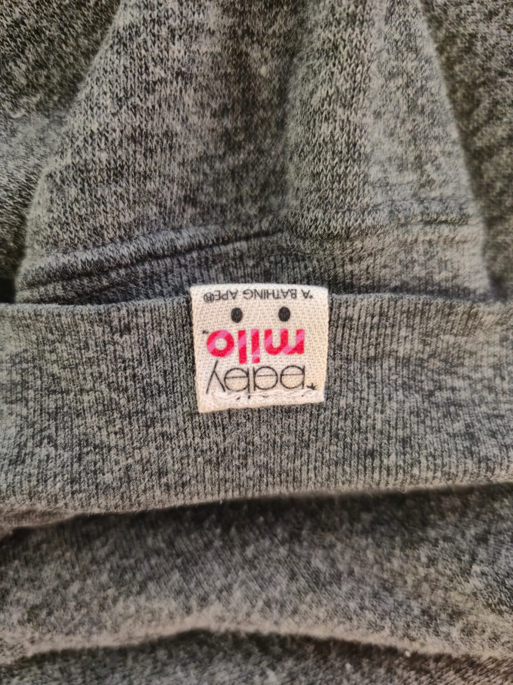 BAPE Baby Milo Store Full Zip Grey (L)