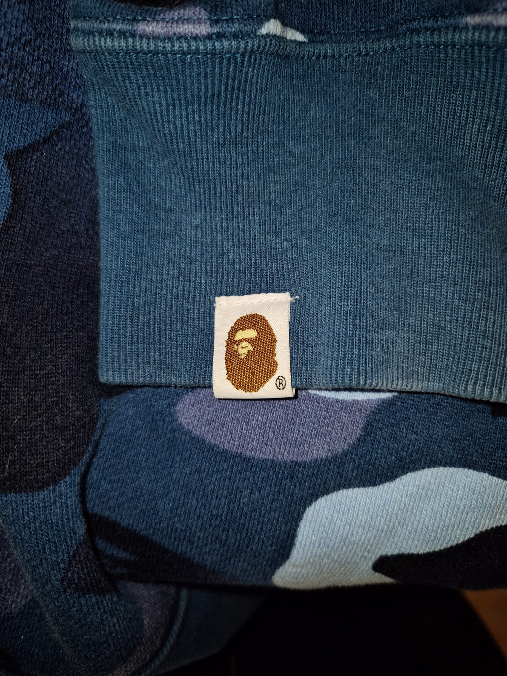 BAPE Camo Jacket Facemask Cotton (XL)