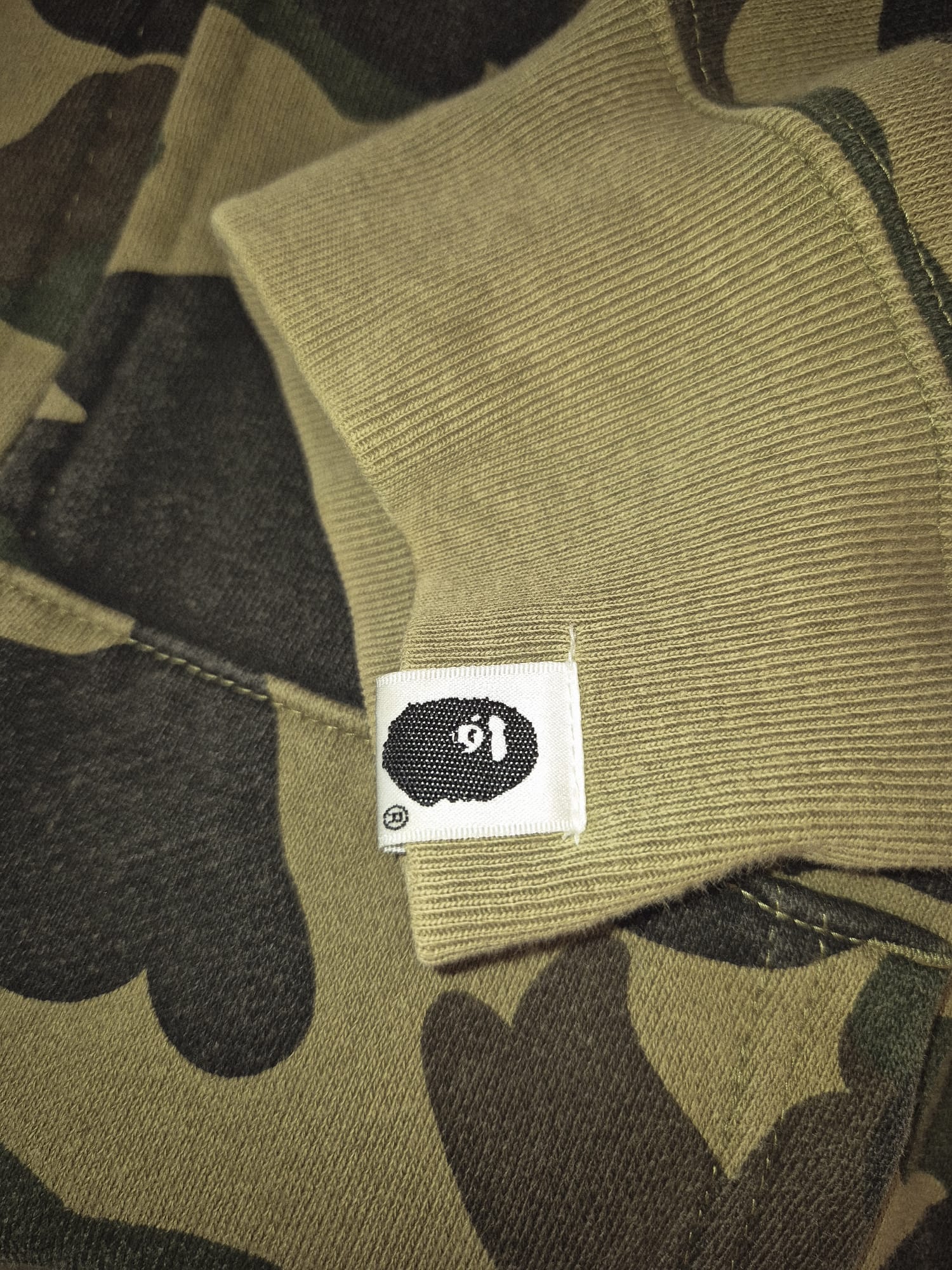 BAPE x Undefeated Camo Hoodie Full Zip (XL)