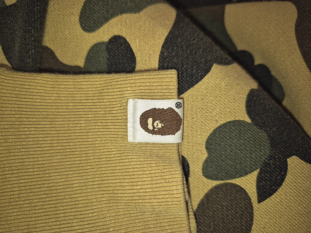 BAPE PONR Half-Zip Camo Sweater (M)