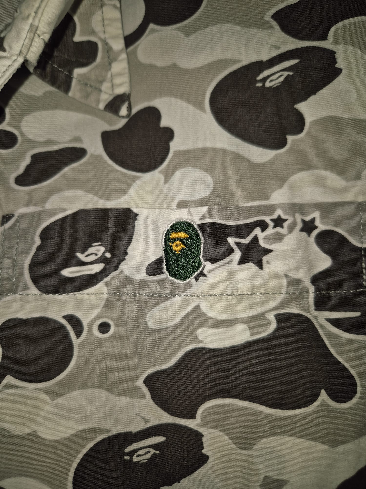 BAPE Camo Vintage Shirt (L)