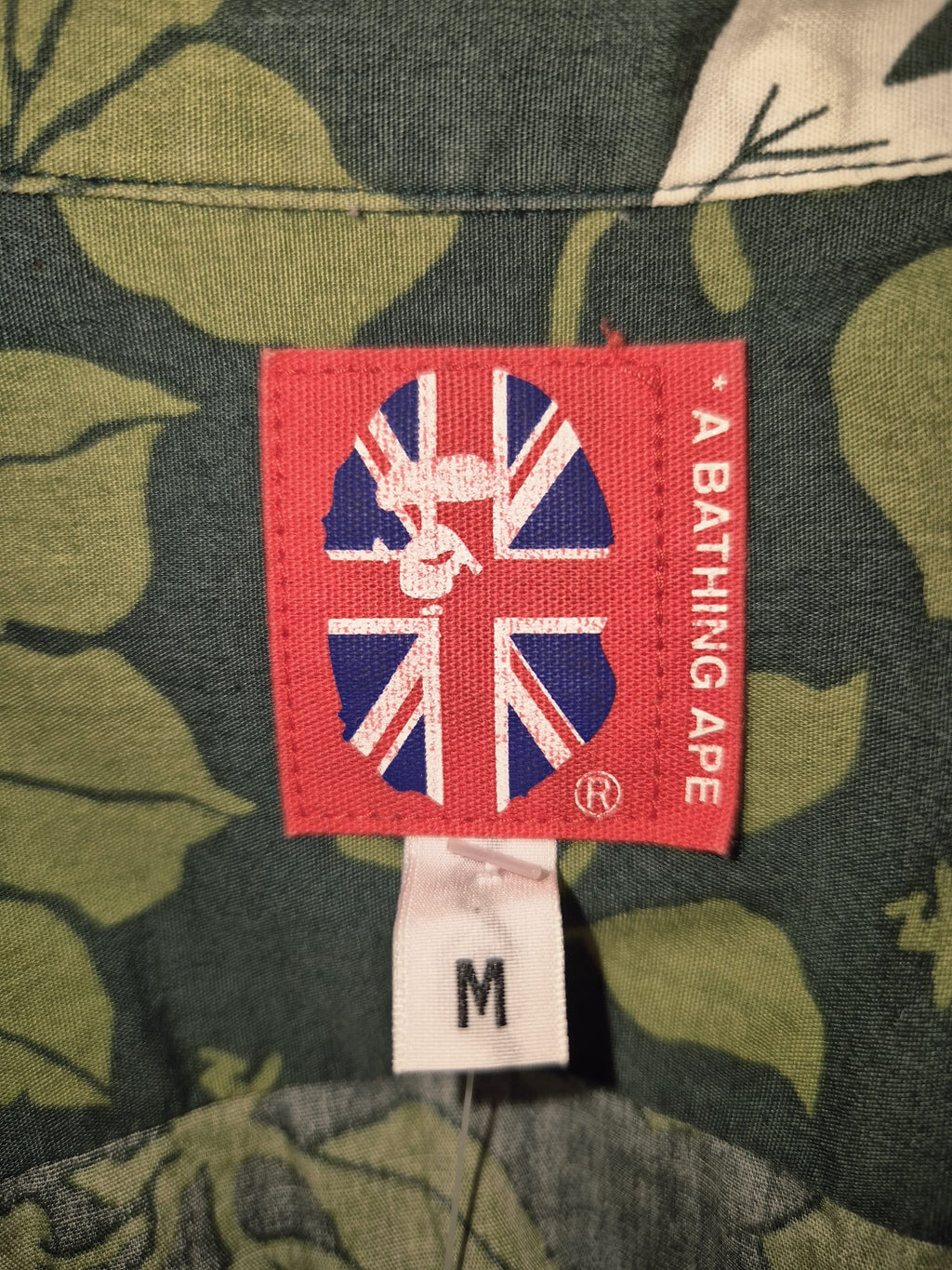 BAPE Bapesta Floral Shirt (M)