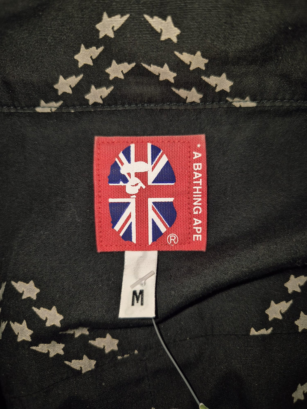 BAPE Bapesta Black Shirt (M)