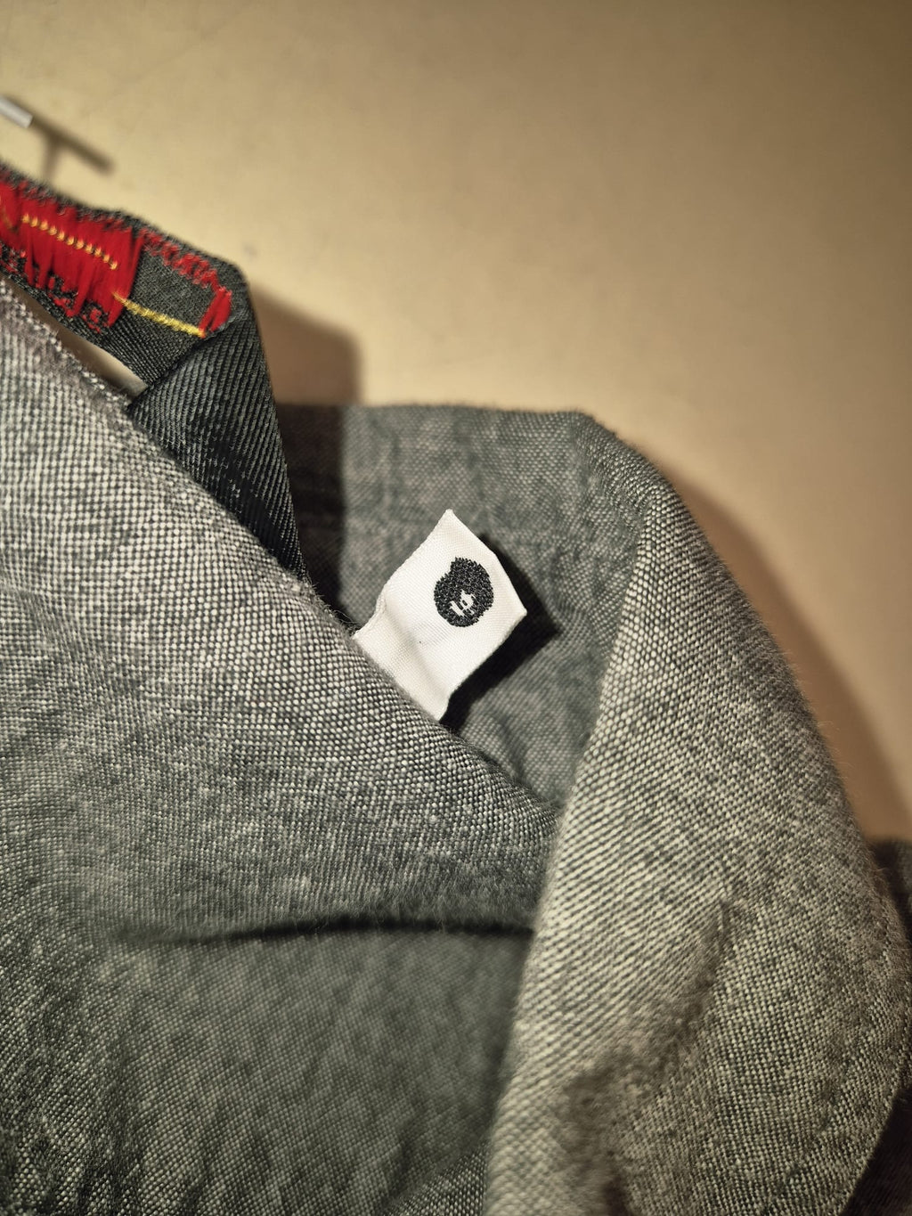 BAPE Grey Nigo Era Old Tag Shirt (M)