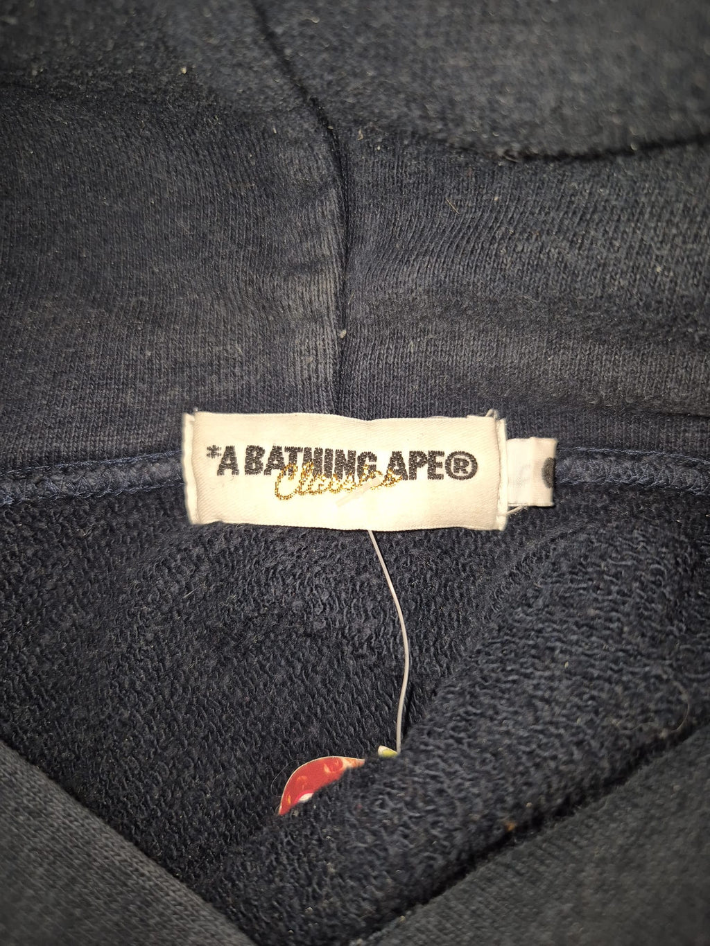 BAPE Generals OG Navy Marine Hooded Sweater (L)