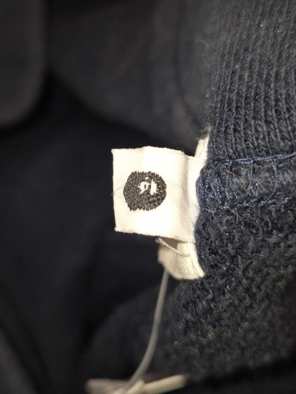 BAPE Generals OG Navy Marine Hooded Sweater (L)