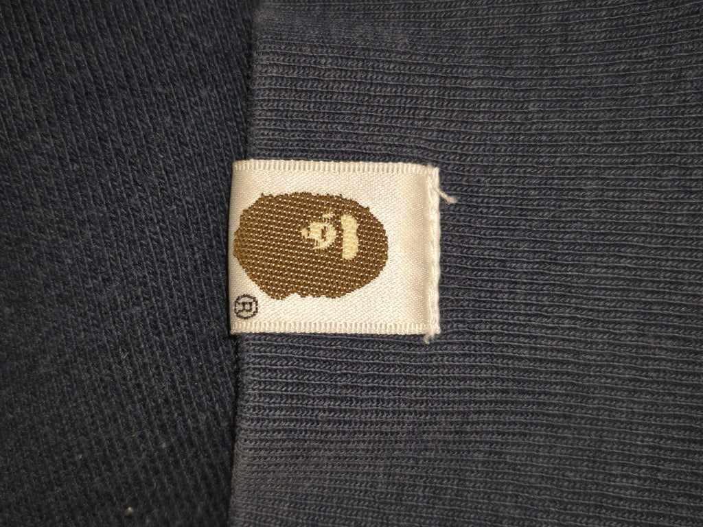 BAPE Generals OG Navy Marine Hooded Sweater (L)