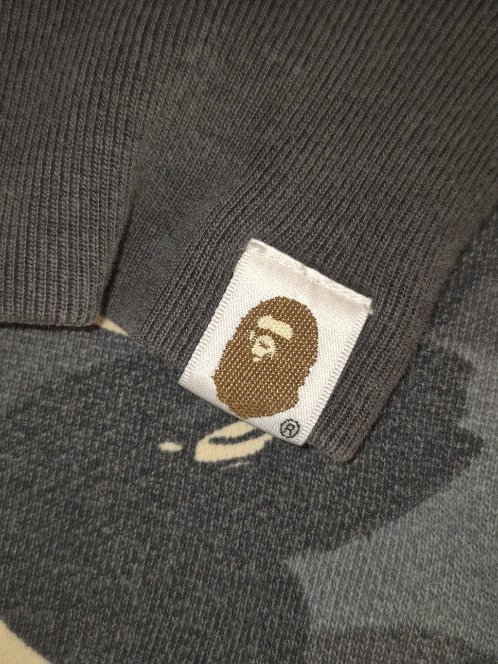 BAPE Arch Logo Glow In The Dark Hoodie (M)