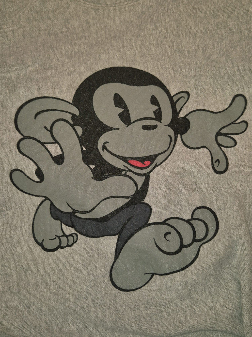 BAPE Old Baby Milo Grey Sweater (M)