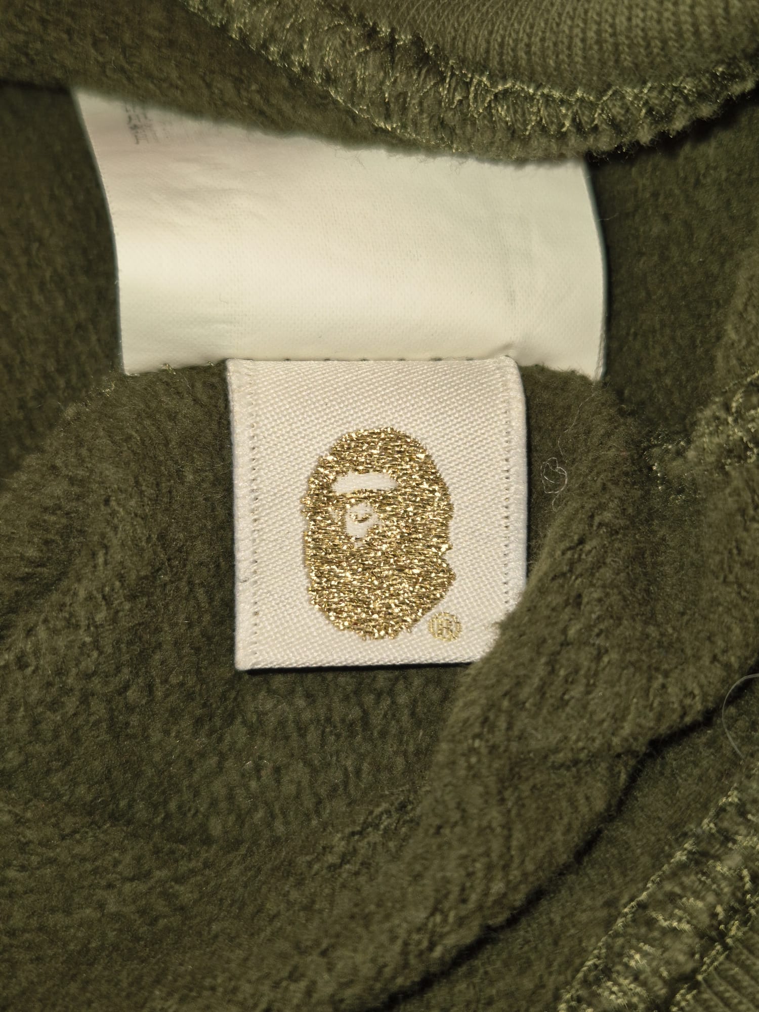 Bape Soldier Khaki Crewneck (L)
