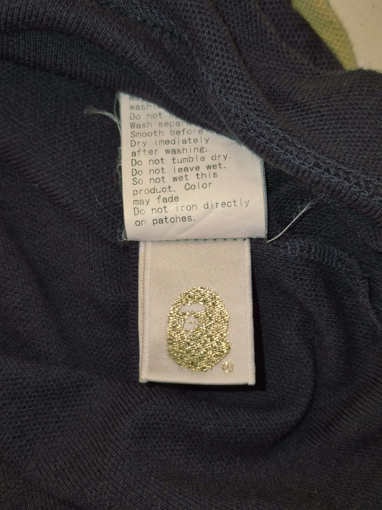 BAPE Blue Vintage Polo (M)